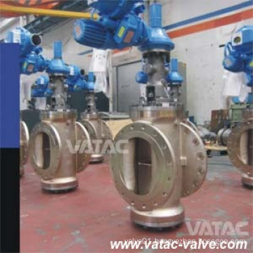 Cast Steel CF8/CF8m/CF3/CF3m RF Flanged Eccentric Plug Valve